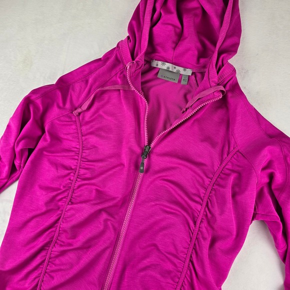 Athleta Circuit Women's Jacket Hoodie Athletic Activewear Large - Picture 1 of 9